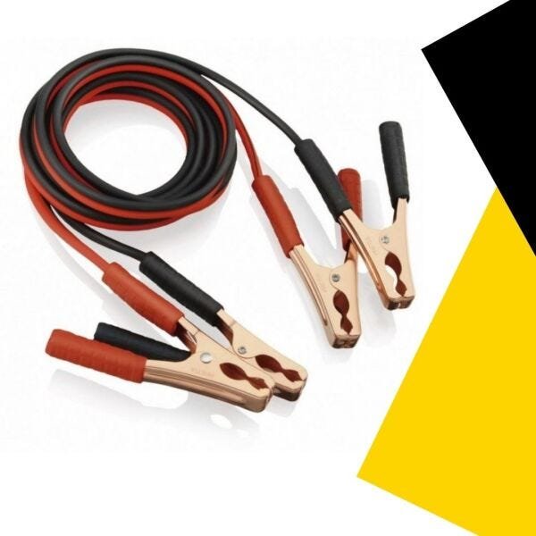 Cabo Para Bateria De Carro Fio 6mm 2,2m 200a Kala - 3