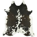 Ver imagem 1 de Pele Decorativa Natural – Salpicado Preto e Branco - 250602165580