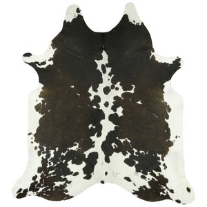 Pele Decorativa Natural – Salpicado Preto e Branco - 250602165580