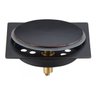 Ralo Inteligente para Piso em Inox Preto Fosco 10x10Cm. - 1