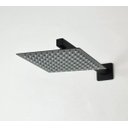 Ver imagem 3 de Ducha Cromada Slim Quadrada 30x30cm. Inox Preto Fosco Black