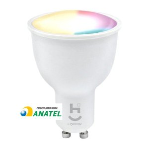 Lâmpada Inteligente Rgb+ Wdicróica Bivolt - Hisbgu10 - Hi Geonav