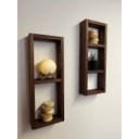 Ver imagem 2 de 2 Nichos de Madeira Maciça 50x17x9 com Divisórias