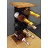 Adega de Mesa Aço Madeira 6 garrafas  ALL STYLE - 2