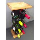 Ver imagem 5 de Adega de Mesa Aço Madeira 6 garrafas ALL STYLE