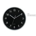 Ver imagem 1 de Relógio de Parede Prata 25cm - Yazi