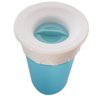 Copo de Bebê Infantil 360º Antivazamento 290ml +6 Meses Sport Kababy Azul - 3