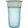 Copo de Bebê Infantil 360º Antivazamento 290ml +6 Meses Sport Kababy Azul - 1