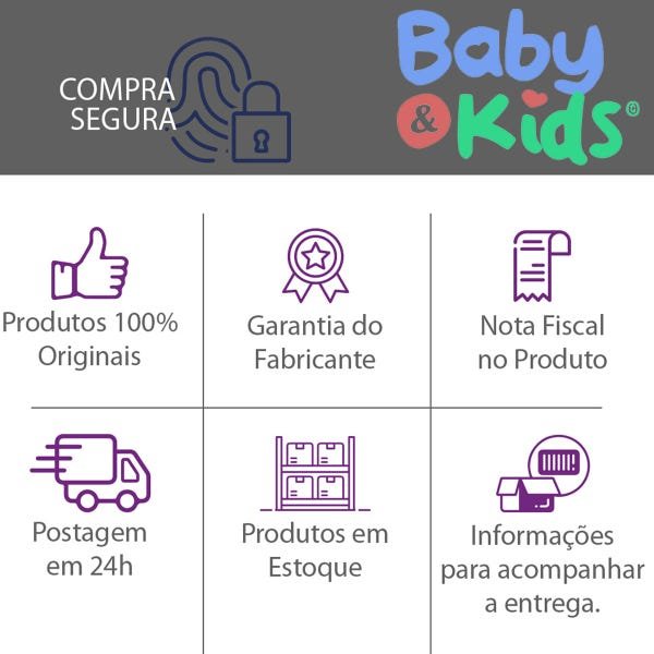 Copo de Bebê Infantil 360º Antivazamento 290ml +6 Meses Sport Kababy Cinza - 5