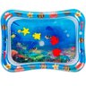Tapete de Água Inflável Bebê +3 Meses Divertido Brincar de Bruços Fundo Do Mar Kababy - 1