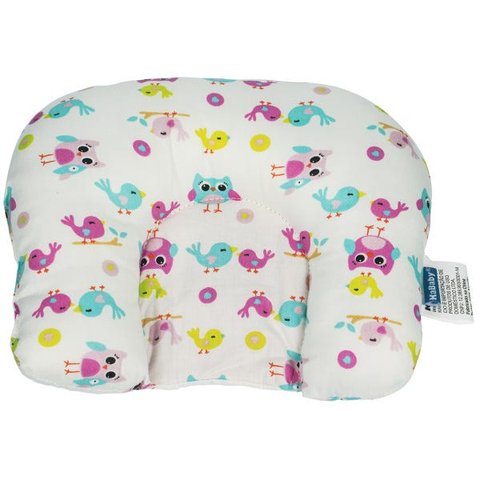 Almofada de Bebê Cabeça Suporte Protetor Infantil Macio Kababy Coruja