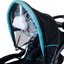 Luminária Musical Para Bebês Portátil Carrinho Bebê Conforto Berços Sons da Natureza Com Luzes - 6