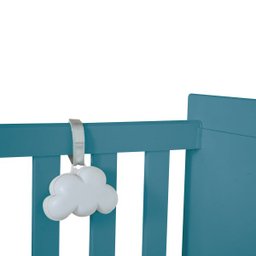 Luminária Musical Para Bebês Portátil Carrinho Bebê Conforto Berços Sons da Natureza Com Luzes - 5