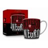 Caneca Porcelana Urban 360ml na Caixa - Flamengo Rubro Negro - 1