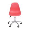 Ver imagem 3 de Cadeira Charles Eames Dkr Pp Base Rodizio:vermelha