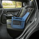 Ver imagem 2 de Assento Cadeirinha Cadeira Pet Booster Carro Cães Gatos Azul