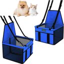 Ver imagem 1 de Assento Cadeirinha Cadeira Pet Booster Carro Cães Gatos Azul