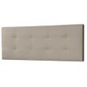 Cabeceira Painel Solteiro 0,90m Berlim Suede Bege Sky Mobile - 2