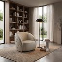 Ver imagem 6 de Poltrona Decorativa Organica Essence Base Fixa Courino Tcs 725 Moll