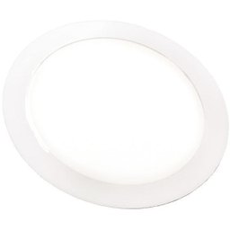 Luminária Painel Redondo De Embutir 30Cm 24W 4000K Brilia - 1