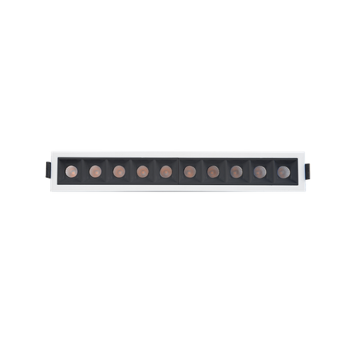 Luminária Vigo 20w 2700k Preto e Branco