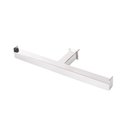 Ver imagem 1 de Porta Papel Higiênico de Parede Duplo para Banheiro 27cm em Aço Inox Polido Brilhante Linha Larissa 