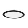 Plafon LED Embutir Redondo Borda Preto 24W Branco Frio 6000K - 2