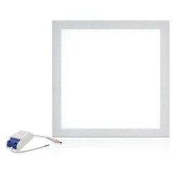 Painel Led Plafon Slim Bivolt Quadrado Luminária Embutir 2Un - 1