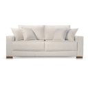 Ver imagem 2 de Sofá 3 Lugares Fixo Living Marrocos Linho Offwhite 2,0m Mk