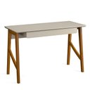 Ver imagem 1 de Escrivaninha com Gaveta Home Office 125cm Taurus Patrimar Off White