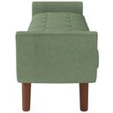 Ver imagem 4 de Puff Recamier Decorativo com Pés em Madeira 140 Cm Itália P05 Bouclê Oliva - Lyam Decor