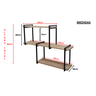 Nicho Suspenso 120x30 Vintage Duplo/amadeirado Clarinho 05 - 2