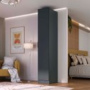 Ver imagem 1 de Guarda Roupa Ravi em Mdf 41x232,2cm 1 Porta Grafitto 1138