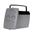 Ver imagem 4 de Caixa Térmica 26 Litros Cinza com Preto