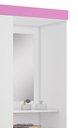 Ver imagem 4 de Guarda-Roupa 4 Portas NT 5170 Rosa - Notável