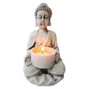 Ver imagem 1 de PORTA VELA BUDA BRANCO 18CM - UN