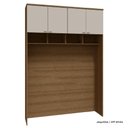 Ver imagem 2 de Guarda Roupa Modulado Ponte 163cm 04 Portas 234cm Alt Setiba