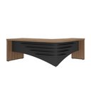 Ver imagem 5 de Mesa em L Tamburato Diretor Nogal/Preto