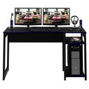 Ver imagem 6 de Mesa para Escritório Home Office Gamer Me4152 Mdp Preto/azul - Gran Belo