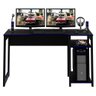Mesa para Escritório Home Office Gamer Me4152 Mdp Preto/azul - Gran Belo - 6