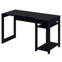 Ver imagem 5 de Mesa para Escritório Home Office Gamer Me4152 Mdp Preto/azul - Gran Belo