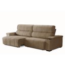 Ver imagem 2 de Sofá Retrátil e Reclinável Milão 3 Lugares Castor 2,30m Suede com Porta Copos Sofá Casa