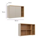 Ver imagem 6 de Conjunto de Cozinha Allure 6 Peças Linea Brasil Jequitiba/gris Fosco