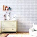 Ver imagem 1 de Papel de Parede Quadriculado - Várias Cores - Cinza