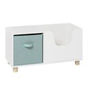 Ver imagem 3 de Organizador Infantil Guilherme 2 Portas 1 Gaveta MDF 70cm Woodcore