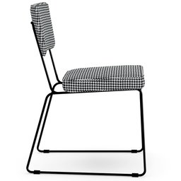 Kit 04 Cadeiras Decorativas Para Sala De Jantar Allana L02 Pied Poule - Lyam Decor - 7