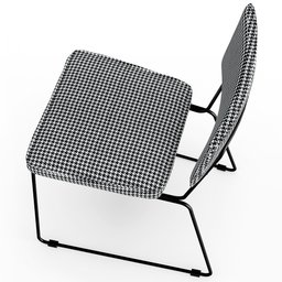 Kit 04 Cadeiras Decorativas Para Sala De Jantar Allana L02 Pied Poule - Lyam Decor - 8