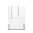 Ver imagem 1 de Cabeceira Estofada Solteiro Carla 90 Cm Corino Branco