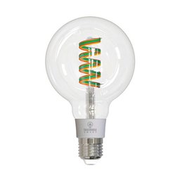 Lâmpada Led Smart Wi-fi Inteligente G95 Filamento 6w E27 Rgb Taschibra - 1