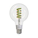 Ver imagem 1 de Lâmpada Led Smart Wi-fi Inteligente G95 Filamento 6w E27 Rgb Taschibra